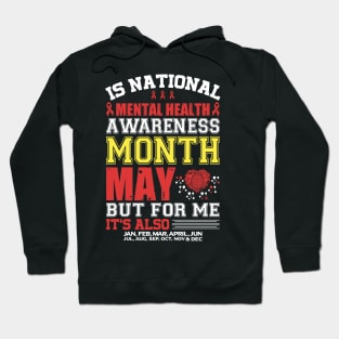 Mental Health Matters End The Stigma Psychology Therapy Hoodie